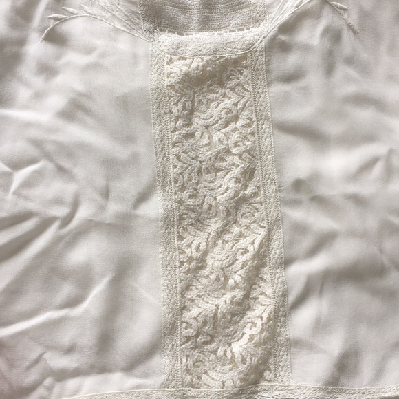 Zara Woman Lace and Embroidered Top - Picture 3 of 6